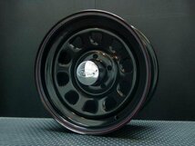 □ ティファクトリー TSW DAYTONA デイトナ ブラック 15×7J+20 5穴 114.3 グッドイヤー NASCAR 195/80R15 ホワイトレター タイヤ セット_画像3