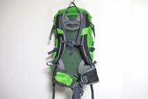 z11205:Deuter（ドイター）FUTURA32 フューチュラ32 バックパック/黄緑/登山用バックパック　レインカバー付き_画像2