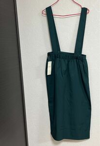 新品未使用　Te chichi TERRASSE ツイルナロースカート　グリーン ジャンパースカート SM2 フリーサイズ
