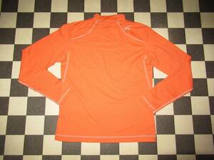 *CW-X* superior article HUY-242 S high‐necked stretch long sleeve inner shirt orange 