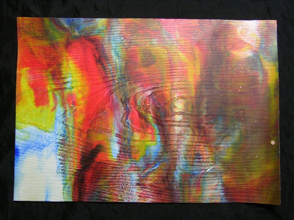 pintura abstracta, pintura abstracta, imagen, cuadro, arte, moderno, ilustración dibujada a mano, escritura, imagen original, interior, Procesamiento especial, Yasusei Shimamori *Enviado en un marco, obra de arte, cuadro, otros