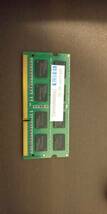 IOデータPC3-12800(DDR3-1600)対応ノートPC用メモリ「SDY1600-4G/EC」2枚組(USED)_画像2