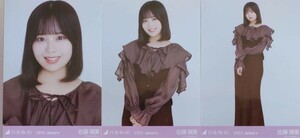 乃木坂46　生写真　３種コンプ　佐藤璃果　リブチェンジワンピース