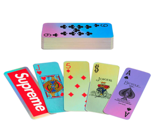 Supreme Bicycle Holographic Slice Cards