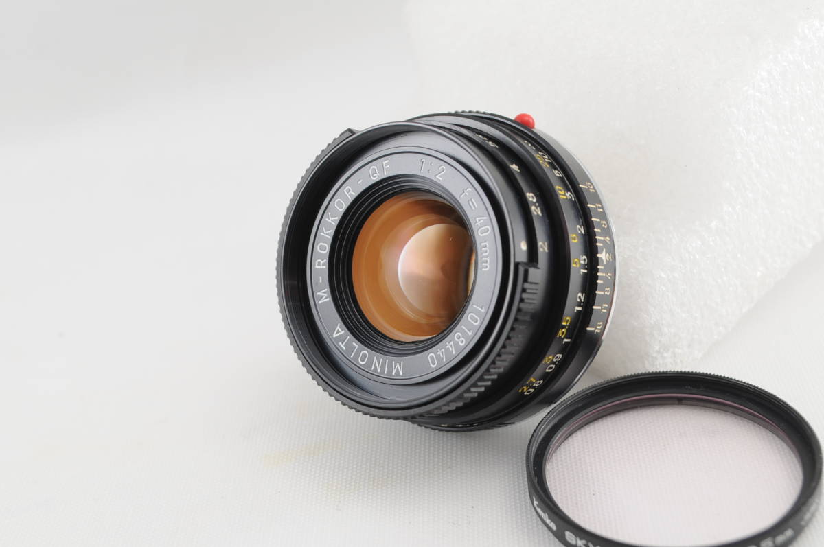 2023年最新】ヤフオク! -minolta m-rokkor 40mm f2の中古品・新品・未