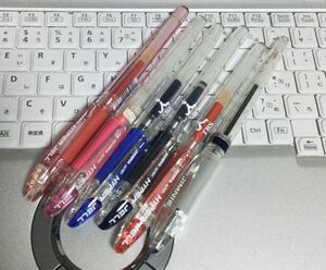 《Pen Spinning》Zebra Hyper Jell JJ101 & Jemnie Ballpen ゼブラ　ハイパージェル&ジムニー ボールペン　6本セット　ペン回し　未使用