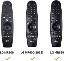 ブラック SIKAI 純正 LG TV リモコンケース保護カバー LG マジックリモコン LG AN-MR18BA/AN-MR65_画像7