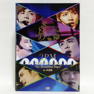 【送料無料】【ジャンク】2PM LIVE 2012 ”Six Beautiful Days” in 武道館 (初回生産限定盤) [2枚組DVD]