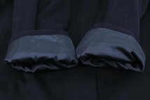 Cloth by Ermenegildo Zegna エルメネジルド ゼニア × Kurahashi コート アウター ロング丈 ネイビー ブラック系 メンズ 8811-NA_画像9