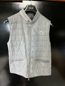 MONCLER 　モンクレール 　ダウンベスト　中古　GERARD GILET グレー 　サイズ1 