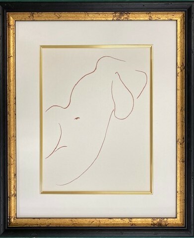 【特価】　 ≪　　アンリ・マティス　　≫ 　　リトグラフ【石版画】 　RONSARD-XXI　 　 1948年 　　HENRI MATISSE