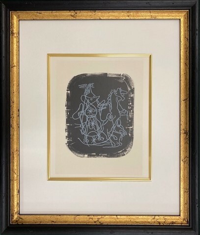 【特価】　≪　　ジョルジュ ブラック　　≫　　リトグラフ【石版画】 　 HELIOS　Ⅱ 　 1963年 　GEORGES BRAQUE