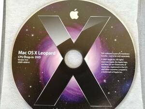 Mac OS X Leopard CPU Drop-in DVD Version 10.5