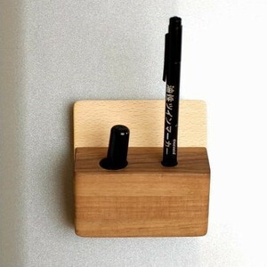  seal holder entranceway seal stand magnet wooden stylish pen stand penholder ornament seal storage box magnet * seal stand 