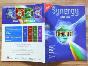 ..　New! Synergy: Sample pages: With CD connecting with English