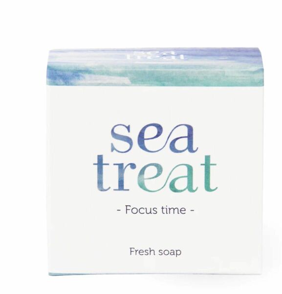 【新品未開封】sea treat◯フレッシュソープ（化粧石鹸）さっぱりタイプ（Focus time ～ペパーミントの香り～）