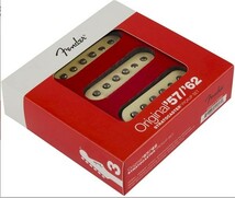 【送料無料】純正新品◆Fender フェンダー Original 57/62 Stratocaster SET of 3◆ストラト STRAT ギター ピックアップ 5762_画像1