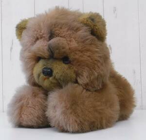  Showa Retro that time thing * retro soft toy * dog tea u tea u* total height 20cm * character doll * antique collection 