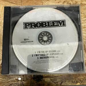 シ● HIPHOP,R&B PROLEM - I'M TOE UP INST,シングル CD 中古品