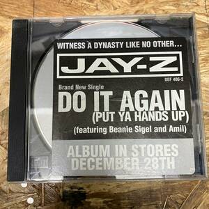 シ● HIPHOP,R&B JAY-Z - DO IT AGAIN (PUT YA HANDS UP) INST,シングル,HYPE STICKERコレクターズアイテム CD 中古品