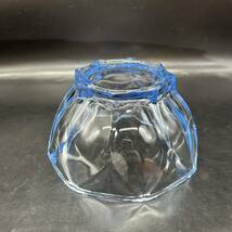 希少　つばき小鉢　5個セット　曽我ガラス　食器　昭和レトロ　アンティーク　ガラス製　L16_画像6