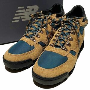 未使用 new balance ニューバランス Rainier AA ヘアリースエード/ナイロンオックス ハイキングブーツ USA8.0 JPN26.0 Vibramソール