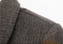 10万 最上級*ウールコート 超希少 メンズ 厚手 ビジネスコート 新品 ロングコート 裏起毛 高級 WOOL*セレブ 紳士スーツ キャメル 3XL_画像6