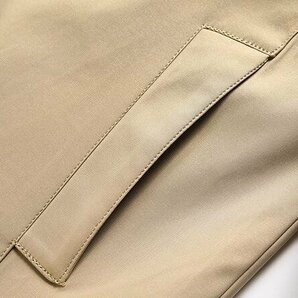 スプリングコート メンズ コート ビジネスジャケット 高品質 ステンカラーコート 紳士 無地 アウター 細身 ネイビー M~4XLの画像9