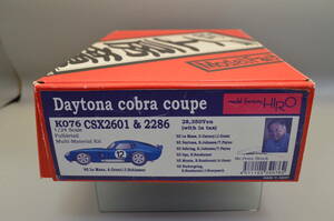 ★ 1/24 HIRO モデルファクトリー・ヒロ　Daytona cobra coupe CSX2601&2286 K-076