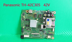 T-4913V free shipping!Panasonic Panasonic liquid crystal tv-set TH-42C305 main basis board parts repair exchange 