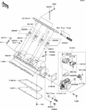 Kawasaki STX-15F'04 OEM section (Throttle) parts Used [K4954-46]_画像3