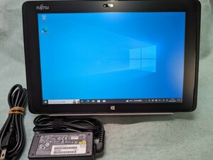 Fujitsuタブレット ARROWS Tab Q506/NB（Windows 10) /64GB/スタイラスペンなし