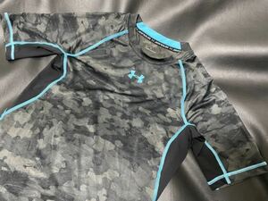 Under Armor short sleeves USED camouflage LG |m-82