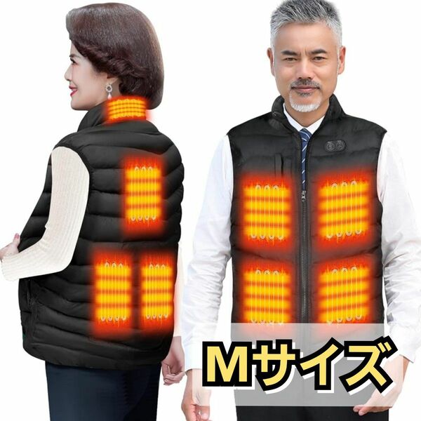 【最終価格】電熱ベスト　Mサイズ　新品　未使用　防寒　作業着　男女兼用