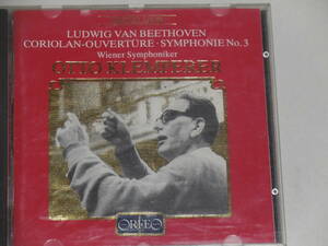 CD1枚　ベートーヴェン　交響曲第三番　クレンペラー指揮 ウィーンフィルハーモニー管弦楽団　