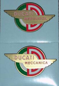 ★ビンテージDUCATI MECCANICA デカール（ドゥカティ）★