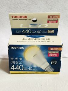 TOSHIBA/東芝LED/E-CORE/ミニクリプトン /LDA6L-H-E17/S/電球色/小さい口金E17