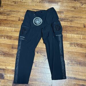  fan pants fan. go in . pants 4L size black nylon pants bar toru etc. black 