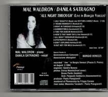 ♪レア盤!!! Mal Waldron/Danila Satragno-Magic Night In Borgio Verezzi♪_画像2