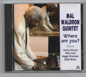 ♪即決廃盤!!! Mal Waldron Quintet-Where Are You?♪