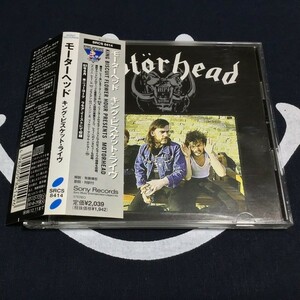 帯付【MOTORHEAD/モーターヘッド/キング・ビスケット・ライヴ】SRCS 8414/1983年NYライヴ/1997年盤/廃盤