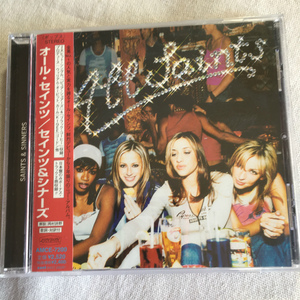 ALL SAINTS「SAINTS & SINNERS」＊1997年「ポスト SPICE GIRLS」としてデビュー、瞬く間に人気Girls GroupになったALL SAINTSの2ndアルバム