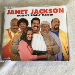 CDS）JANET JACKSON「DOESN'T REALLY MATTER」＊2000年公開のアメリカ映画「ナッティ・プロフェッサー2 クランプ家の面々」主題歌