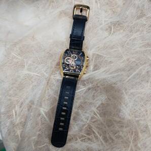 送料無料S77893 エンジェルクローバー DP38 Angel Clover レザーベルト メンズ 腕時計の画像4