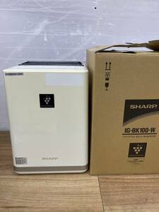 送料無料S79553 SHARP プラズマクラスター加湿イオン発生機 IG-BK100-W シャープ