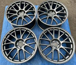 19インチ 8.5J 28 9.5J 36 RAYS HOMURA 2×8 GT 中古 アルミホイール 5穴 PCD:114.3 軽量　　4本セット