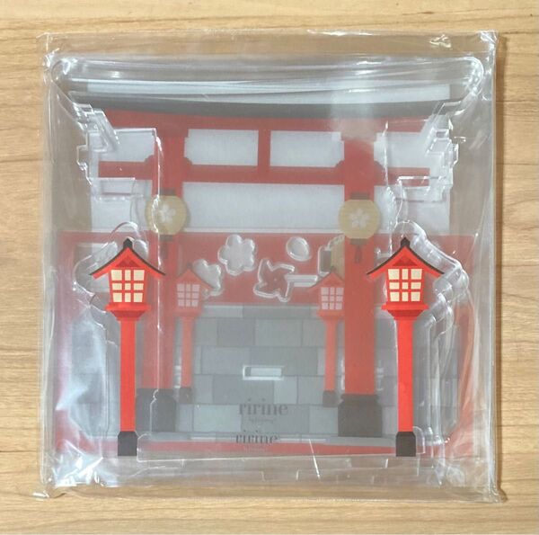 フクヤ キャラ福くじ 和花 A賞 鳥居アクリルフレーム FUKUYA アクリルフレーム