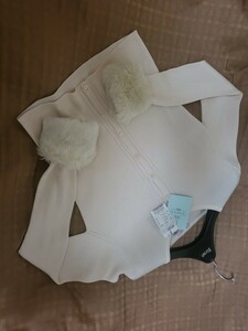 TOCCA new goods fur attaching cardigan 