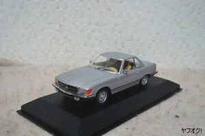 ミニチャンプス メルセデス ベンツ 350SL 1/43 ミニカー シルバー