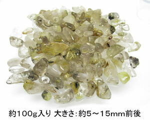 NO.4 rutile quartz ... stone ( approximately 5~15mm)( approximately 100g entering )<.. power * direct . power > raw ore . raw .. natural stone reality goods 